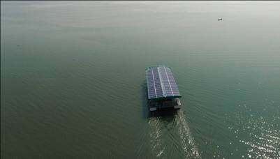Aditya Solar Ferry in Vembanad Lake