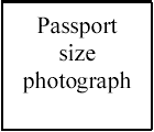 passport size photograph