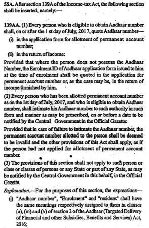Direct Tax Amendments to the Finance Bill 2017