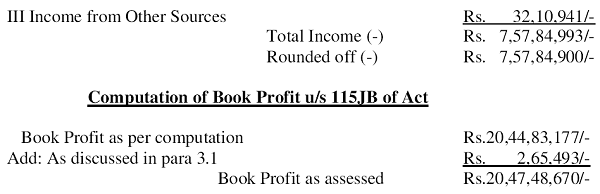 Income from other sources