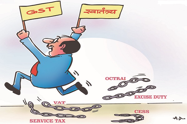 Freedom to registered taxpayer in GST