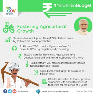 Fostering Agricultural Growth