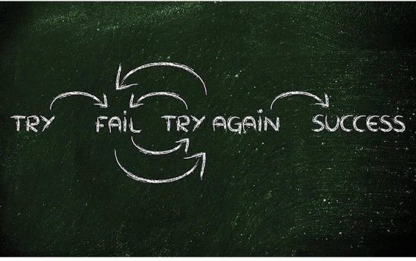 try fail try again success