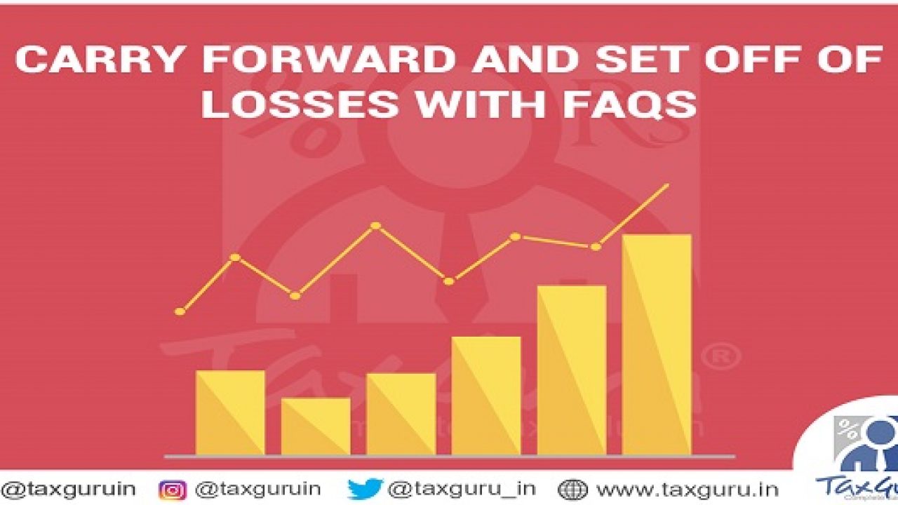 Carry Forward and Set Off of Losses with FAQs