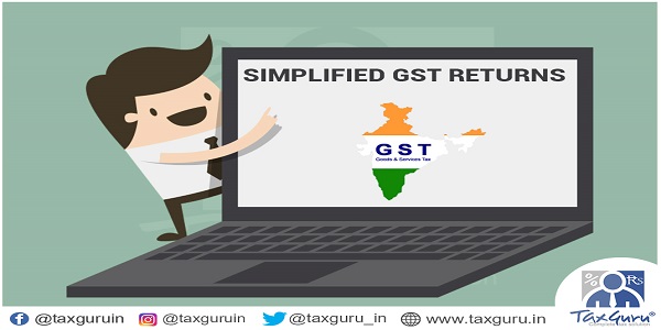 Simplified GST Returns