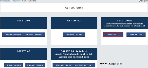 GST ITC-02A Image 2