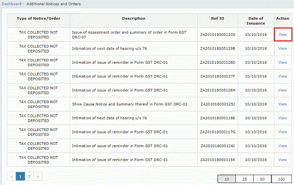 Form GST DRC-06 images 2