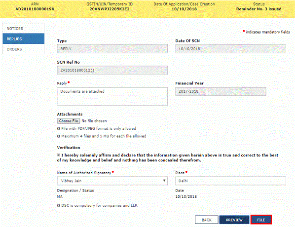 Form GST DRC-06 images 8