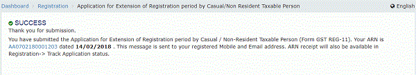 Extension of Registration Period for Casual Non Resident Taxable Person images 6