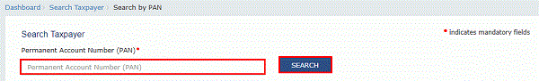 Search for Taxpayer Using PAN Images 8