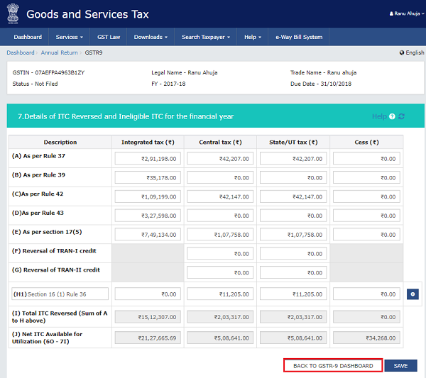 How to file Form GSTR-9 (GST annual return) images 38