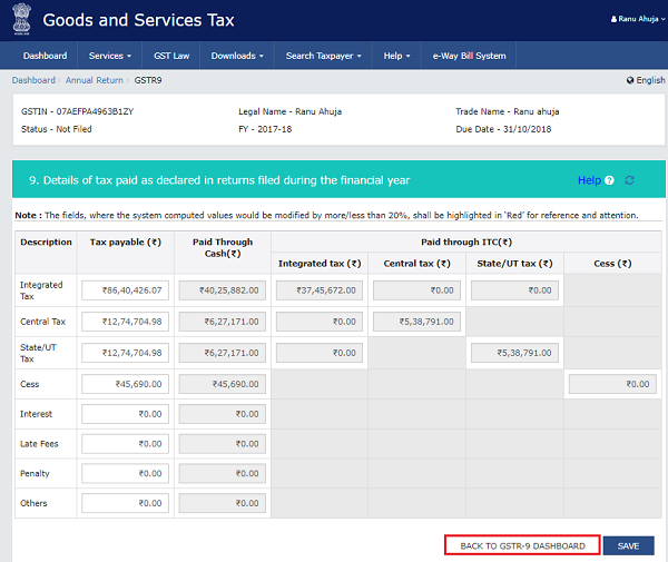 How to file Form GSTR-9 (GST annual return) images 50