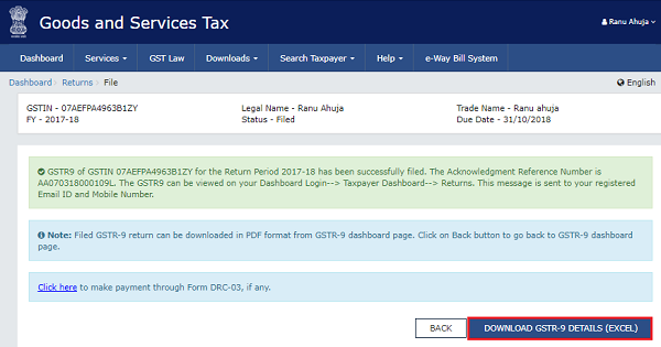 How to file Form GSTR-9 (GST annual return) images 72