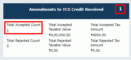 TDS and TCS Credit Received Image 29