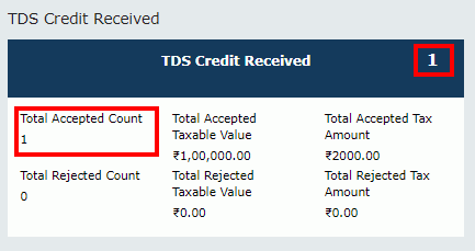 TDS and TCS Credit Received Image 8