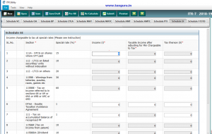 Java Validation Error Resolution While Preparing I-T Return
