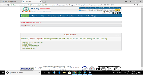 Income Tax E-Filing ( ITR-1) images 4