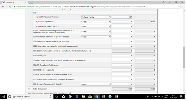 Income Tax E-Filing ( ITR-1) images 9