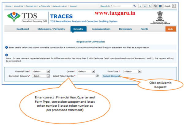 Online Correction Request Flow image2