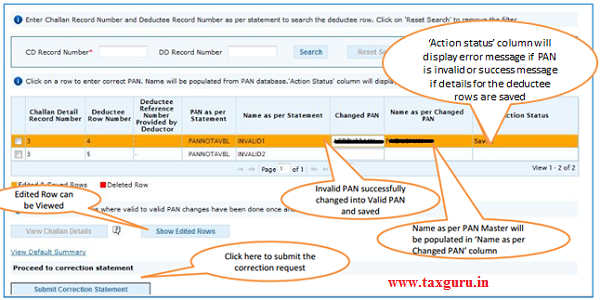 PAN Correction-Invalid PAN Annexure 1 image 3