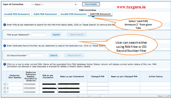 PAN Correction-Invalid PAN Annexure 2 image 4