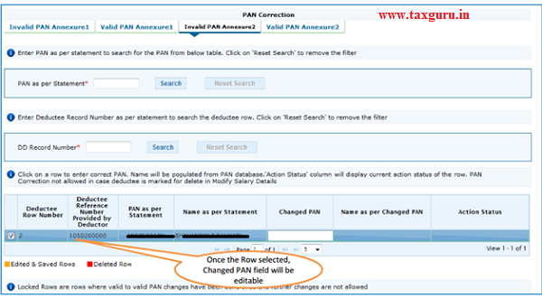 PAN Correction-Invalid PAN Annexure 2 image2