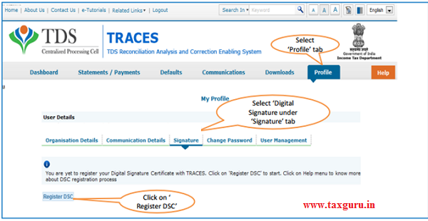 Steps to Register Digital Signature Certificate