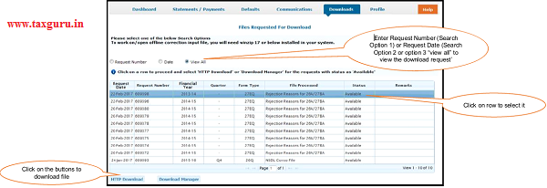 Steps to download “Rejection Reason for 26A 27BA” image 2