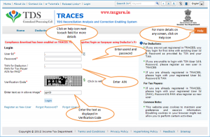 TRACES Tutorial for PAO on Registration, Login, Password, View AIN, TAN ...