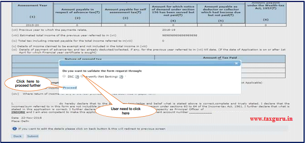Step 1 User need to Click on E-Verify (Net Banking) option