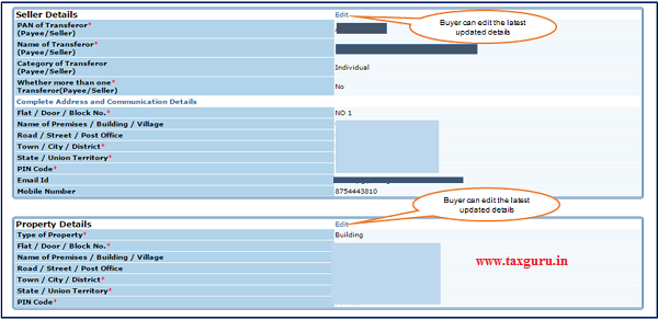 Step 8 Screen will display to “Confirm the details”