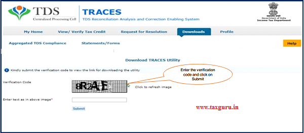 Step8(Contd.) Input File format to upload transactions is available in “Requested Downloads” under “Downloads” menu