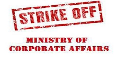 Strike Off Ministry of Corporate Affairs