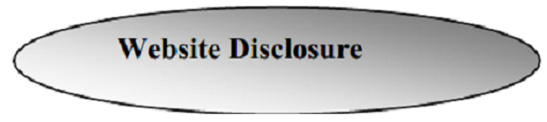 Website Disclosure