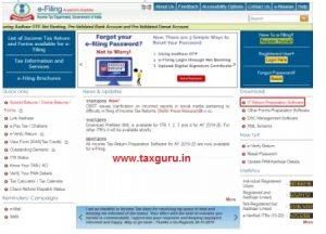 How to download and extract Excel and Java ITR utility