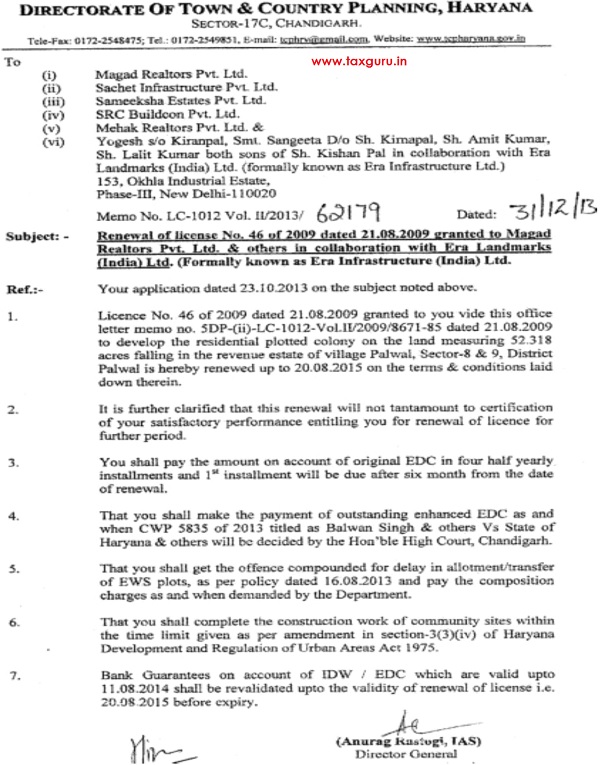 Directorate of Town & Country Planning