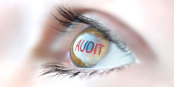 Audit reflection in eye