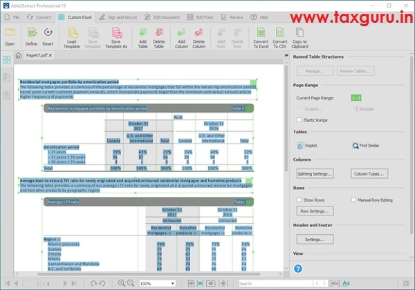 Custom Excel