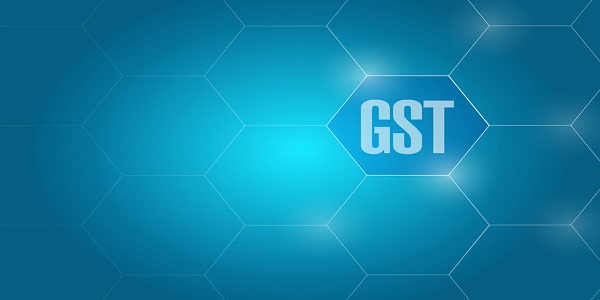 Goods and services tax- GST business network diagram