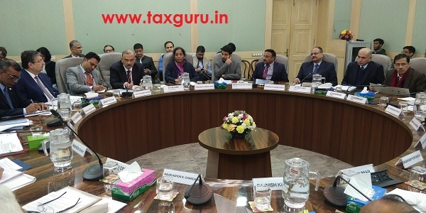 Union Minister of Finance & Corporate Affairs Meting