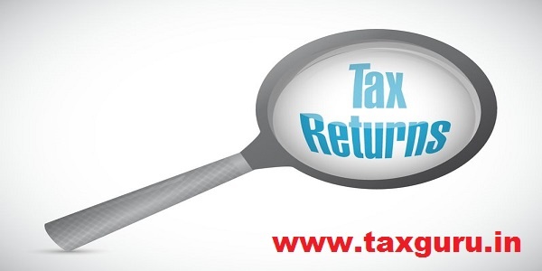 tax returns magnify glass sign concept illustration design graphic
