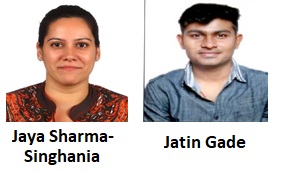 Jaya Sharma-Singhania and Jatin Gade