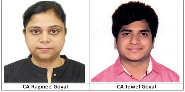 CA Raginee Goyal and CA Jewel Goyal