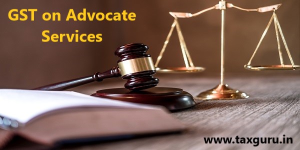 GST on Advocate Services