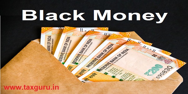 how black money is generated
