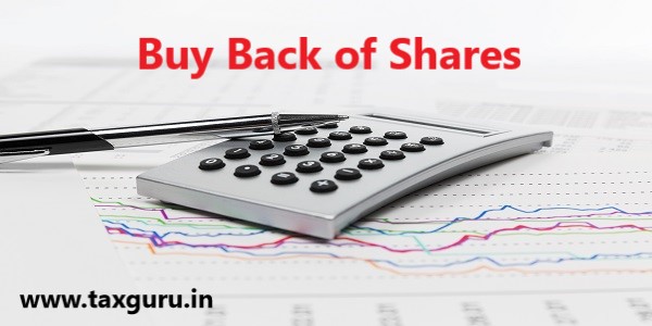 Income Tax on Shares Buy Back by Unlisted Companies