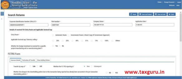 Common Investment Details