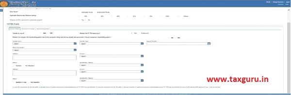 tab of Form FC-TRS