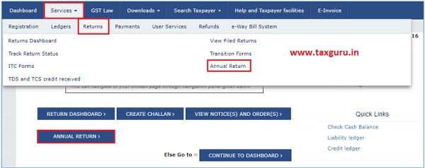 Download Form GSTR-4 (Annual Return) JSON File(s) from the GST Portal 1