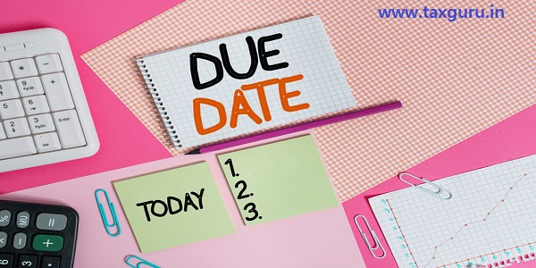 Extend due date for filing TAR/ITR/GSTR9/9A/9C
